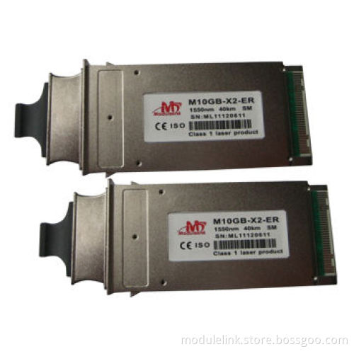10GB CWDM X2 40km 1550nm Transceiver, Hot Z-pluggable